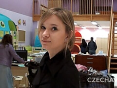 Leie, Arsch, Blondine, Blasen, Hundestellung, Handjob, Selbstgemacht, Titten