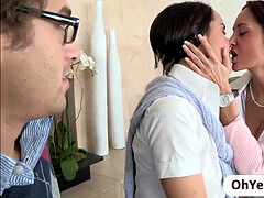 mom Ava screwing her students thru pussy tonguing at the bed