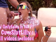 Leie, Grosser schwanz, Grosse titten, Blondine, Blasen, Hd, Milf, Sperma