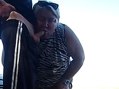 Zona901 Pissing in Nature MILF Deep Throat Blowjob and Cum Swallow