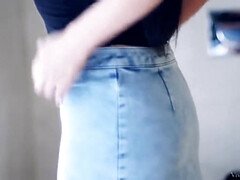 デカ尻, デカパイ, 茶髪の, 巨乳な, 巨大, レズビアン, 母, オマンコ