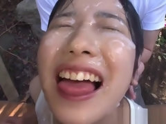 Asiatisch, Viele männer bespritzen eine frau, Hd, Japanische massage