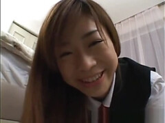 Ami Hinata sweet Asian schoolgirl enjoys part3
