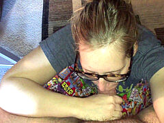 Любители, Минет, Семяизвержение, Сперма на лице