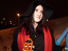 素人, 美女, チェコ, お金, アウトドア, ハメ撮り, 現実, オッパイの