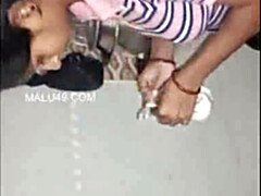 Bruinharig, Hd, Indisch, Tieten likken