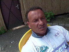 Anaal, Pijpbeurt, Sperma shot, Dubbele penetratie, Sperma in gezicht, Duits, Trio