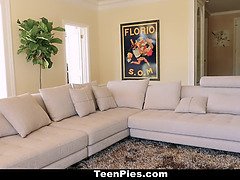 18, ブロンド, 中出し, イく瞬間, バック, Hd, オマンコ, ティーン