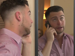 お尻, デカパイ, ブロンド, イマラチオ, チン, 下着, 熟年, 淫乱熟女