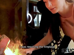 18 años, Morena, Corrida, Estilo perrito, Sexo duro, Hd, Realidad, Adolescente