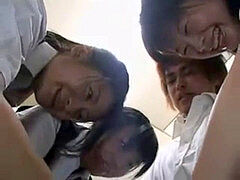 Cfnm, Corridas, Pajear, Japonés