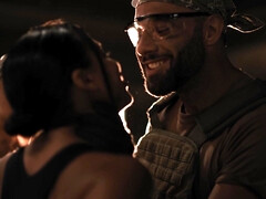 Verga grande, Rubia, Estilo perrito, Al aire libre, Nalgadas, Chorro, Tetas, Uniforme