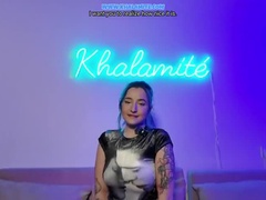 Leie, Grosser arsch, Schmuddelige sprache, Französisch, Freundin, Hd, Anleitung, Masturbation
