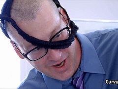 フェラチオ, オフィス, 現実, ストッキング