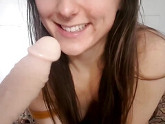 18 ans, Cul, Sucer une bite, Masturbation, Pov, Chatte, Adolescente, Nénés