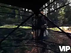 Freundin, Hd, Natürlichen titten, Im freien, Pov, Muschi, Rotschopf, Schreiend