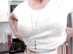 Grosse bite, Gros seins, Blonde, Plantureuse, Hd, Mère que j'aimerais baiser, Naturelle, Pov