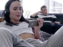 デカチン, フェラチオ, イく瞬間, 家族, 手コキする, ハードコア, オマンコ, 姉妹