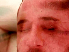 In den arsch, Grosse titten, Blasen, Braunhaarige, Hundestellung, Behaart, Lingerie, Muschi