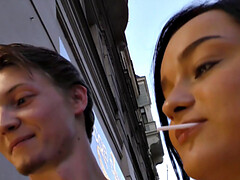 18, 黒人, フェラチオ, 浮気する, チェコ, ハメ撮り, オマンコ, 現実