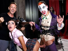 アナル, フェラチオ, 茶髪の, ダブル開発, グループ, 手コキする, ハードコア, オージー