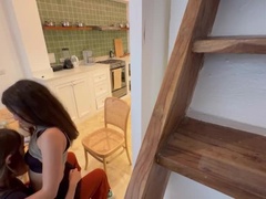 バイセクシャル, ブロンド, 自家製, 陵辱, キス, ラティーナ, オマンコ, 一人