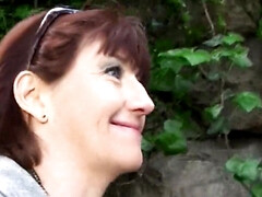 Grosse bite, Gros seins, Sucer une bite, Branlette thaïlandaise, Lingerie, Mature, Rousse roux, Cheveux courts