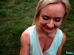 Blonde Slut Fucked Behind Train Station by Erik Everhard - Public POV Reality Scene