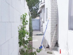 Blondine, Blasen, Vollbusig, Hochschule, Milf, Mutti, Muschi, Reiten