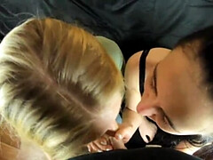 Leie, Tussi, Hinter den kulissen, Blasen, Kehlenfick, Pov, Jungendliche (18+), Flotter dreier