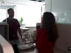 Lucas Frost's Bank Lust Turns Into Wild Heat