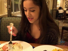 素人, 浴室, ドレス, 彼女, ラティーナ, ガリガリ, スカート, ティーン