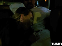 TUSHYRAW Young Hottie Gets Her Ass Stretched After The Club - Jillian Brookes