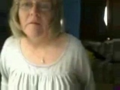54 full years Busty Granny, homeAlone fingering