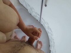 Grosser schwanz, Grosse titten, Weibliche domination, Deutsch, Wichsen, Reif, Natürlichen titten, Titten