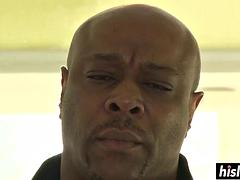 Grosser schwanz, Schwarz, Blasen, Braunhaarige, Schwarz, Interrassisch