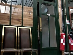 アナル, 茶髪の, グループ, 毛深い, 異人種間, 淫乱熟女, ストッキング, おもちゃ