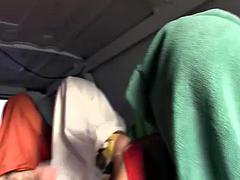 Tussi, Sadomasochismus, Grosse titten, Blondine, Braunhaarige, Gruppe, Lesbisch, Titten