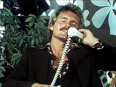 Horny Retro Freak Shoots Sticky Jizz-Rope Over Pretty Face