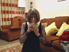 緊縛, ボンデージ, イギリス人, 女装男装, 下着, 熟年, 淫乱熟女, ヤリマン