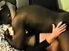 Amateur, Blonde, Sucer une bite, Interracial, Jarretelles, Rétro ancien