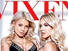 ベッドルーム, デカ尻, デカチン, デカパイ, ブロンド, フェラチオ, バック, 女 人男 人