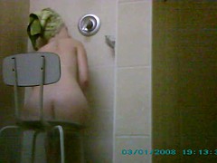 Universidad, Ducha, Adolescente, Voyeur