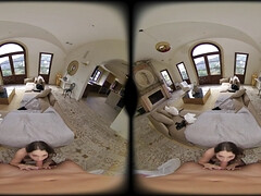 Anal Backdoor Entrance POV VR ASS fucking with brunette in stockings Maddy May(4K) - Maddy may