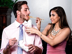 デカ尻, デカチン, 茶髪の, バック, ラティーナ, なめる, オマンコ, ガリガリ