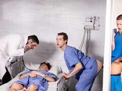 Male nurse fucks with ill patient in rough hospital XXX