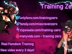 Training Zero's Femdom Beach Day! Public Slave Humiliation & Intense Outdoor Orgasms