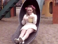 En levrette, Poilue, Léchez, Seins naturels, Pigtail, Chatte, Adolescente, Rétro ancien