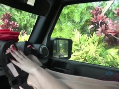 素人, ビーチ, フェラチオ, 顔射, 露出狂, オーガズム, アウトドア, ハメ撮り