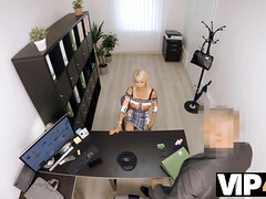 Vorstellungsgespräch, Grosse titten, Blondine, Hardcore, Ungarisch, Milf, Geld, Büro